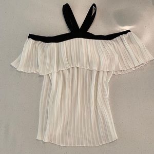 INC White Off the Shoulder Blouse